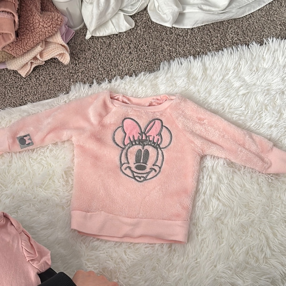 Disney Minnie Mouse Pink baby Sweatshirt